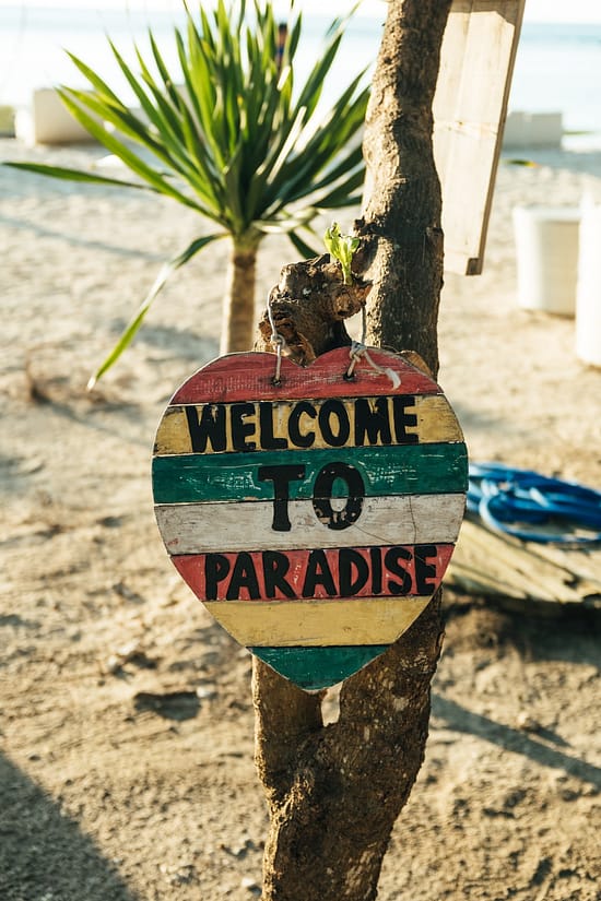 bienvenidos al paraiso